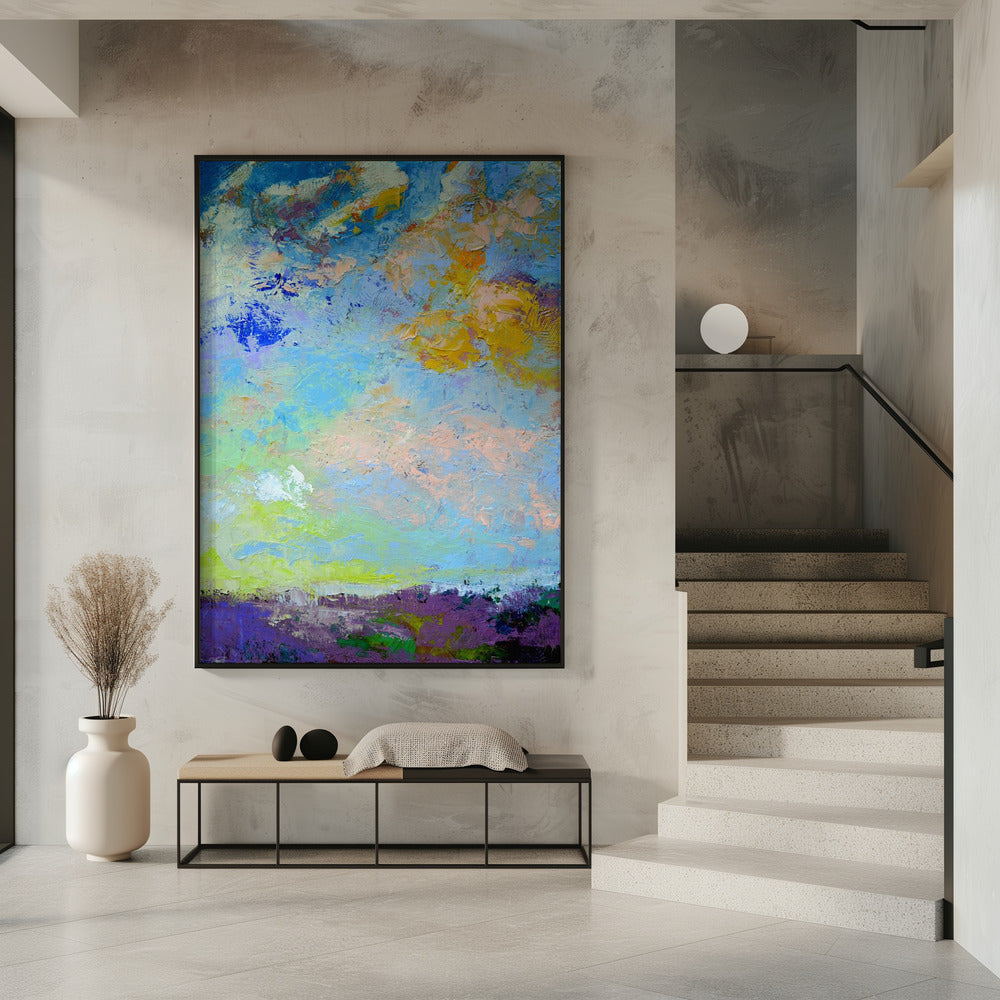 Lebendige Himmelslandschaft | Poster