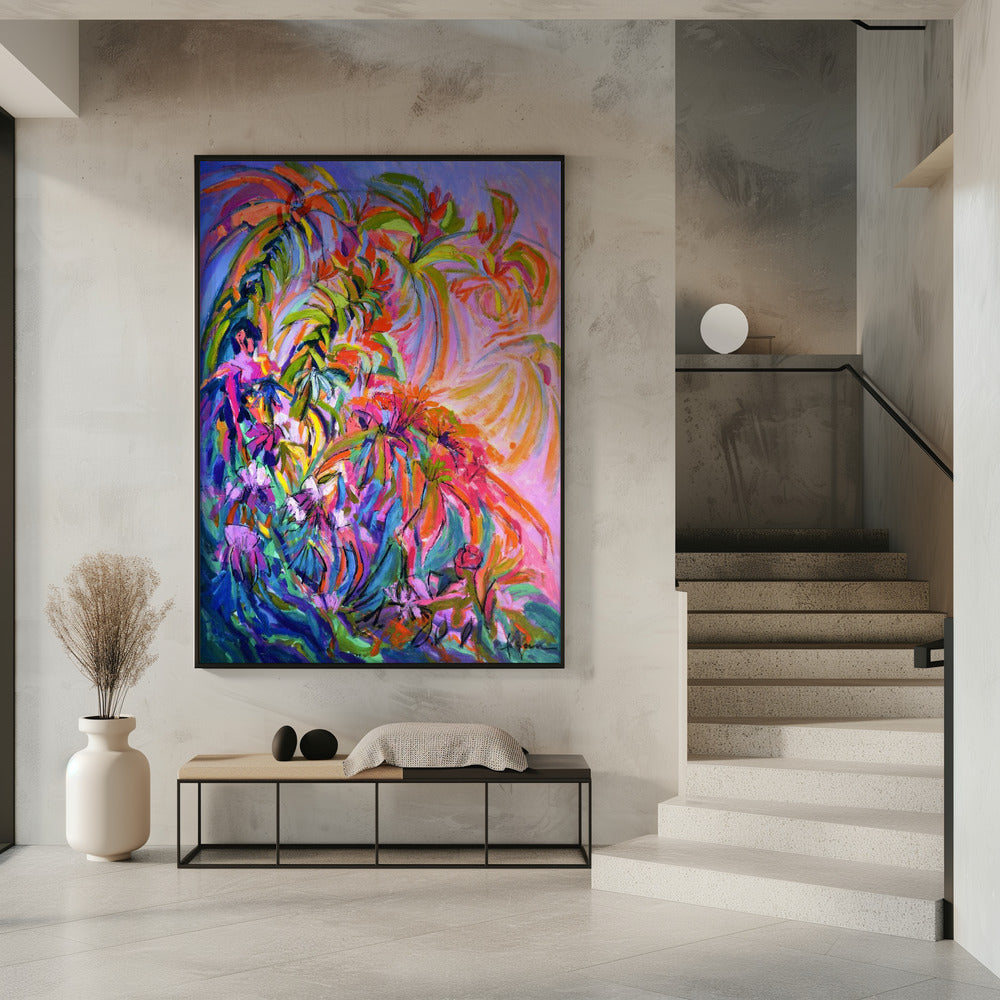 Strahlendes Blumenballett | Poster
