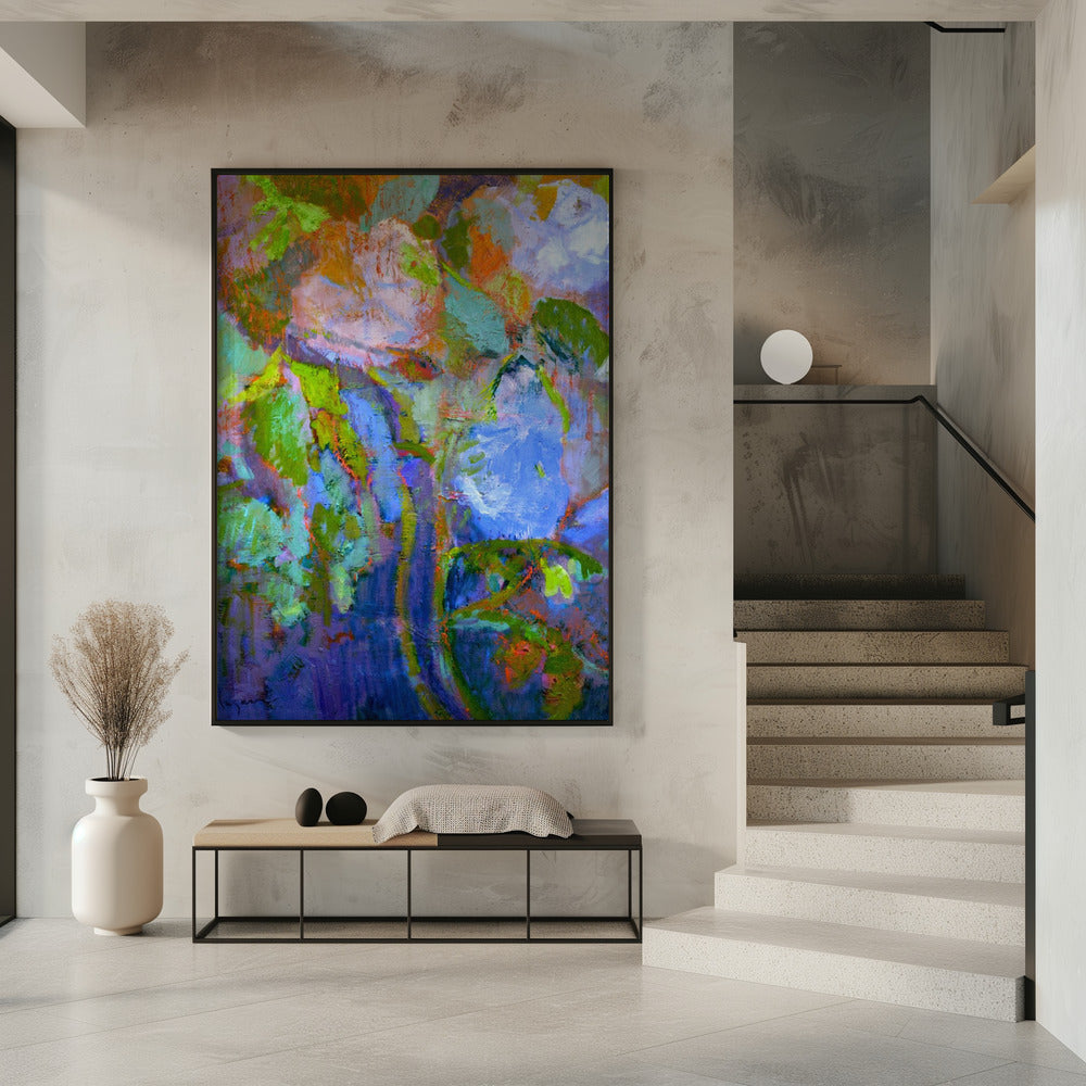 Florale Traumlandschaft | Poster