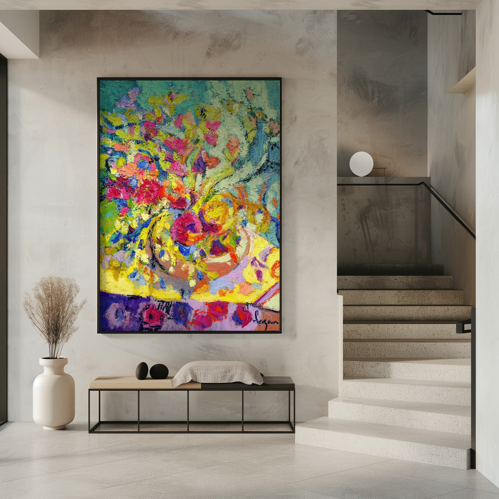 Strahlende florale Harmonie | Poster