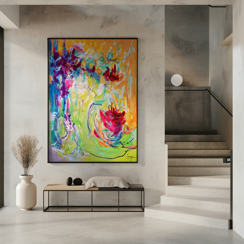 Lebendige Blüten | Poster