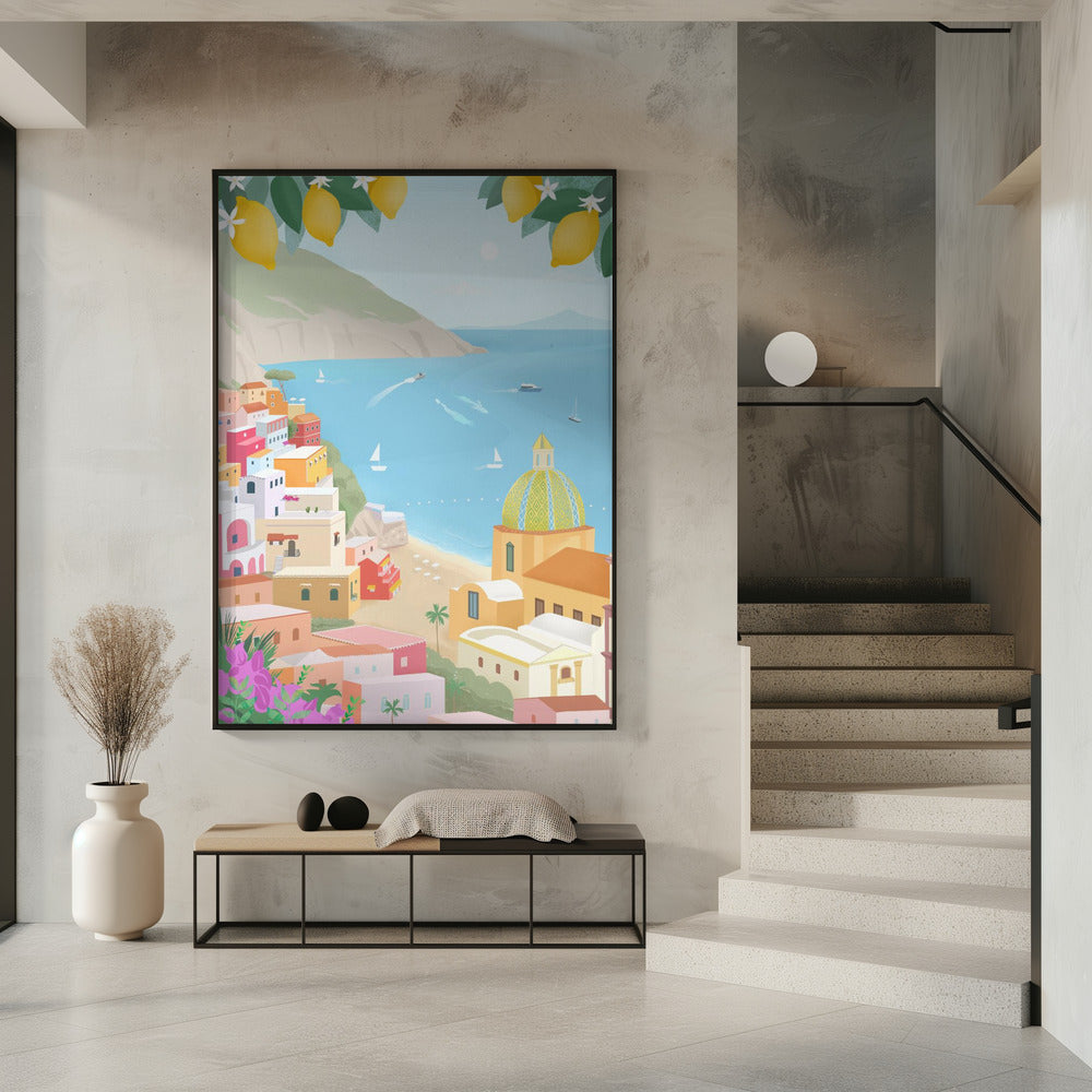 Positano, Italien | Poster