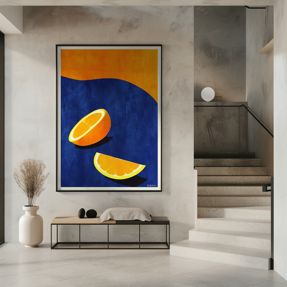 Petit Déjeuner, Deux Oranges | Poster