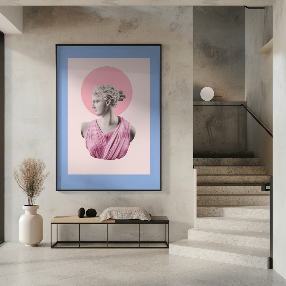 Artemipulverblaupink Ratioiso | Poster