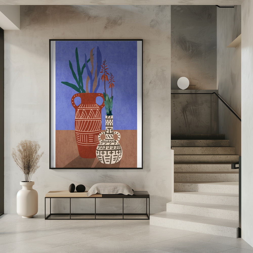 Flower Vase 3ratio 2x3 Print By Bohonewart | Poster