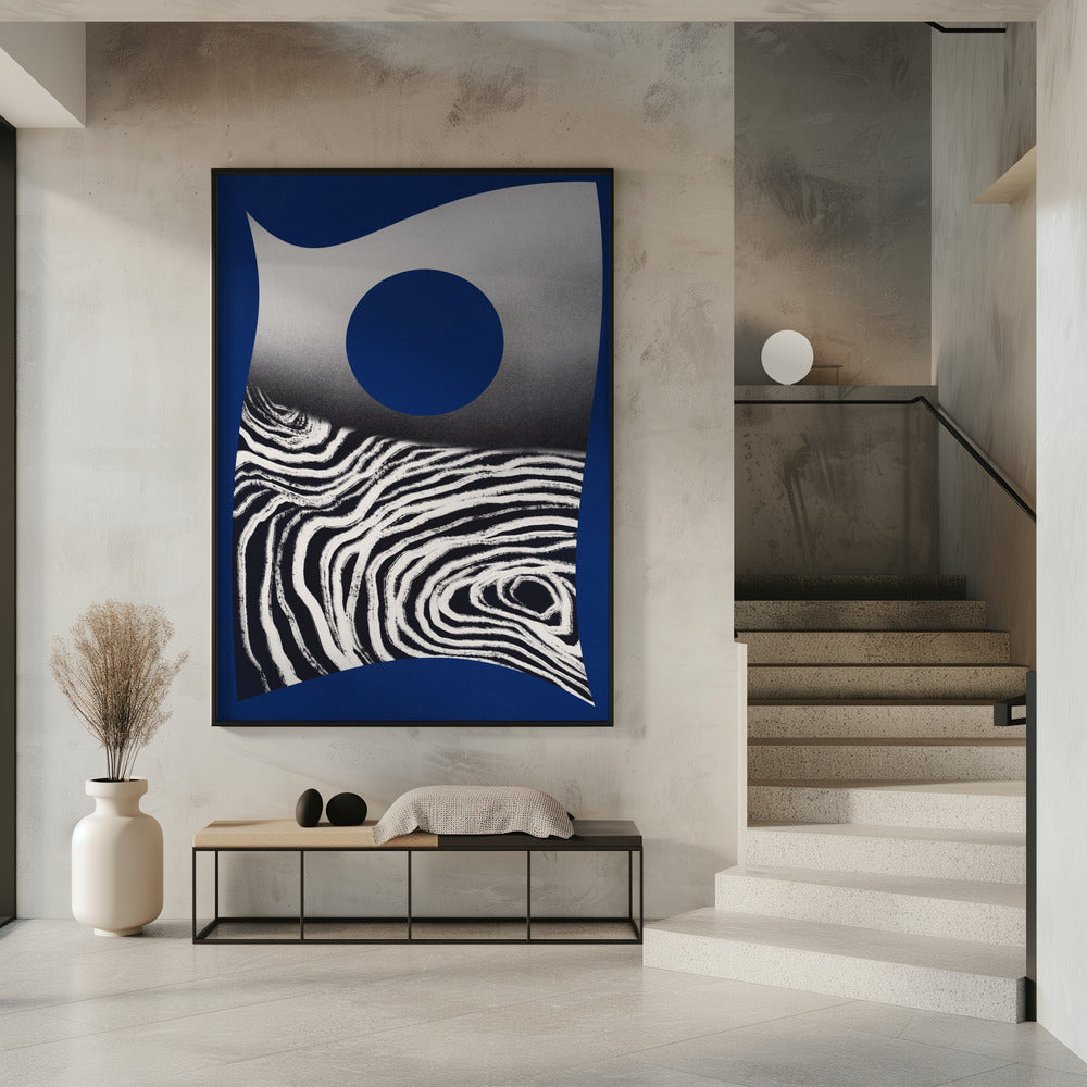 Zebra-Mondwelle | Poster