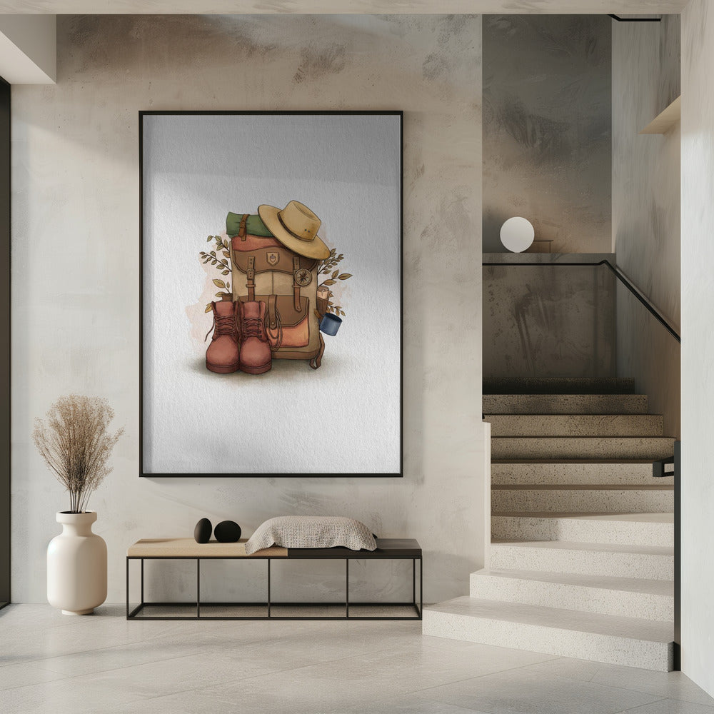 Backpack Travel | Poster