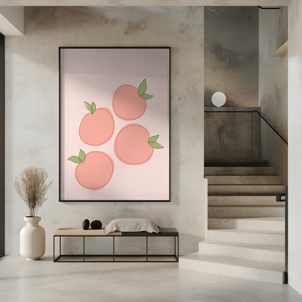 Pfirsichquartett | Poster
