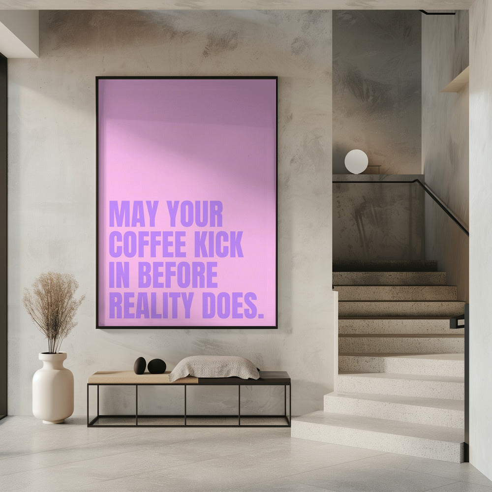 Coffee vs. Reality | Poster