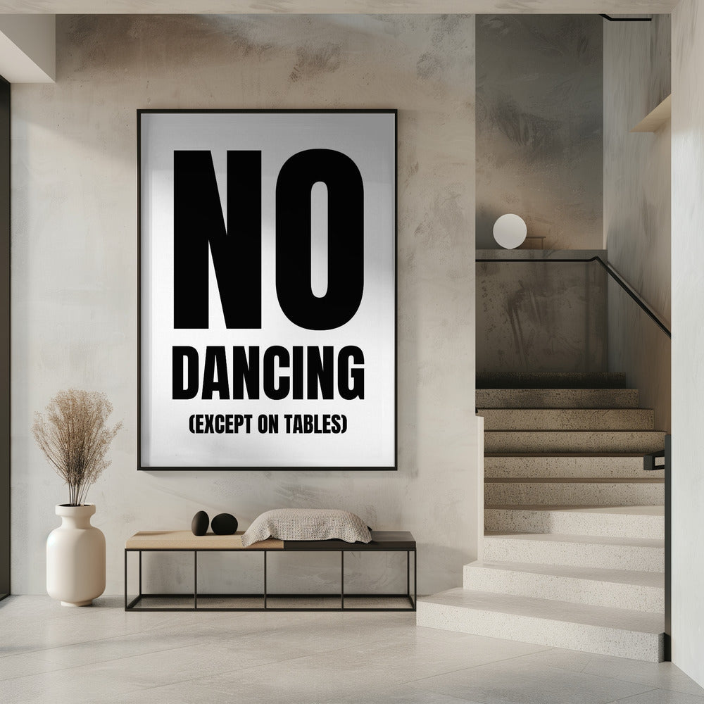 Nur Tischbewegungen | Poster