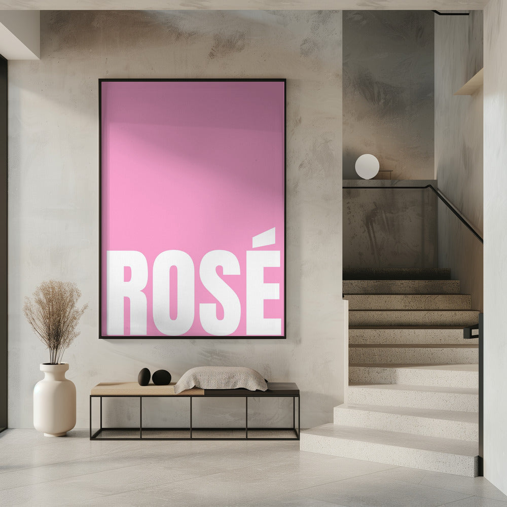 Pink Rosé Essence | Poster