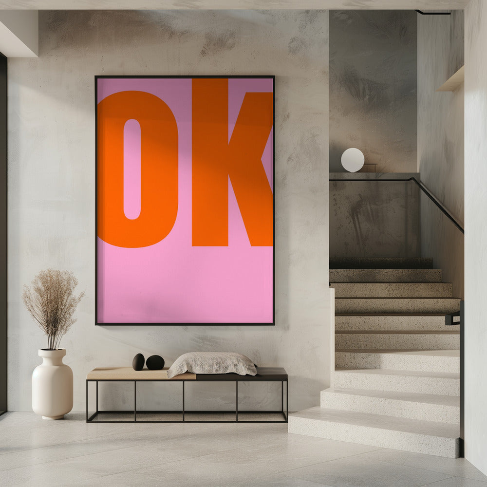 Bold Pink Statement | Poster