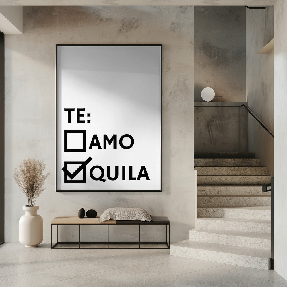 Tequila Liebe Wahl | Poster