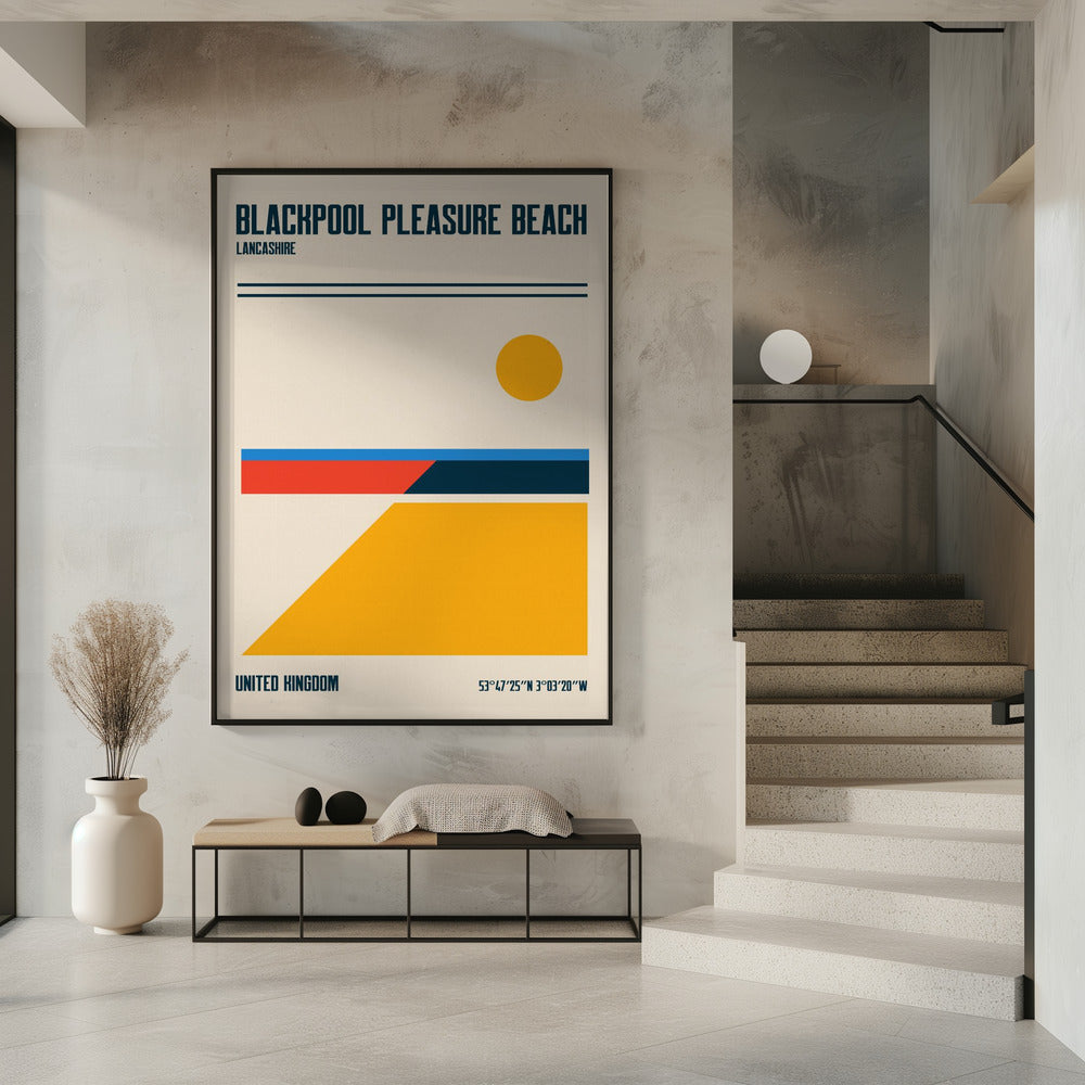 Blackpool Pleasure Beach Reiseposter | Poster
