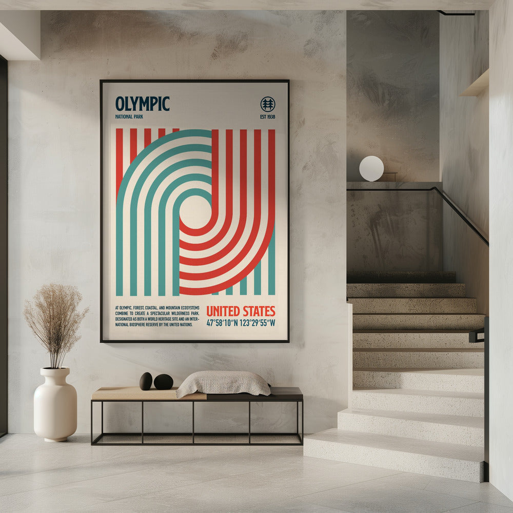 Olympic Nationalpark Reiseposter | Poster