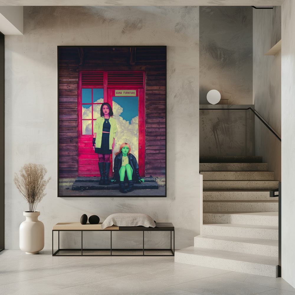 Rosa & Grün | Poster