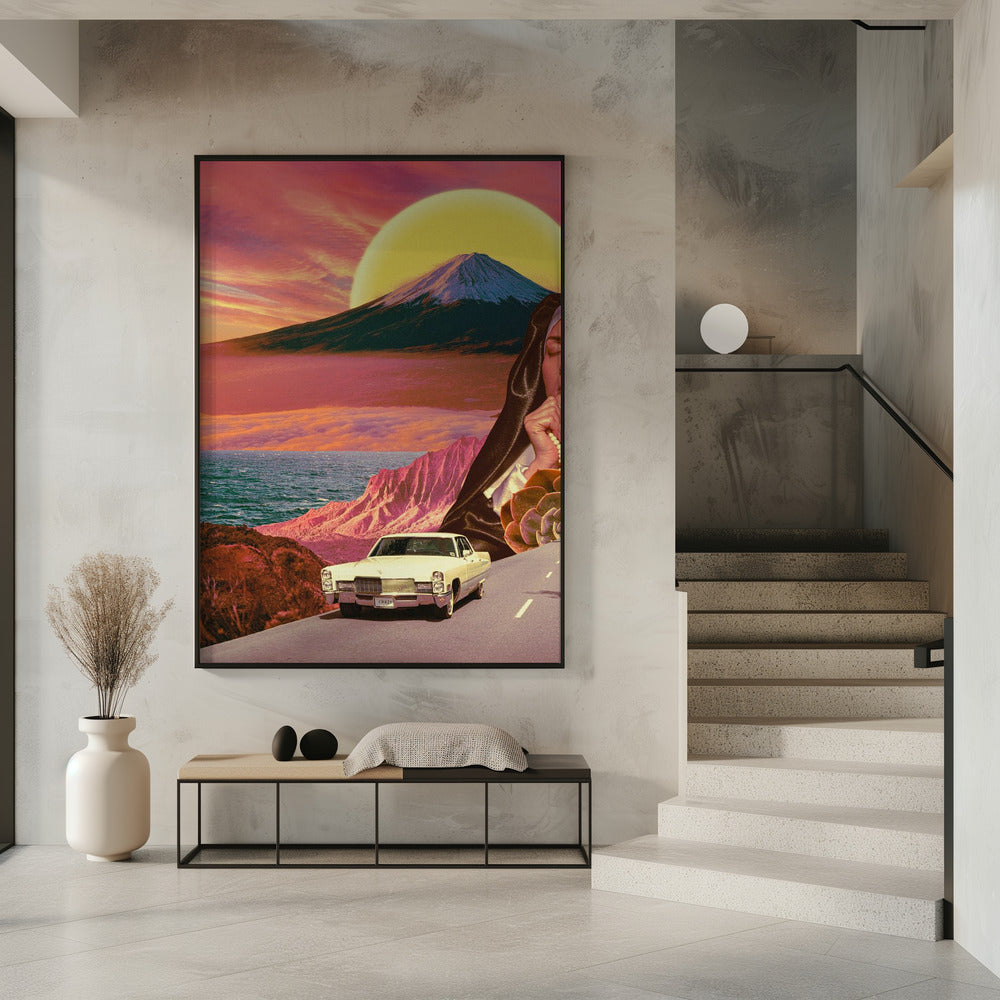 Retro Landscape Collage | Poster