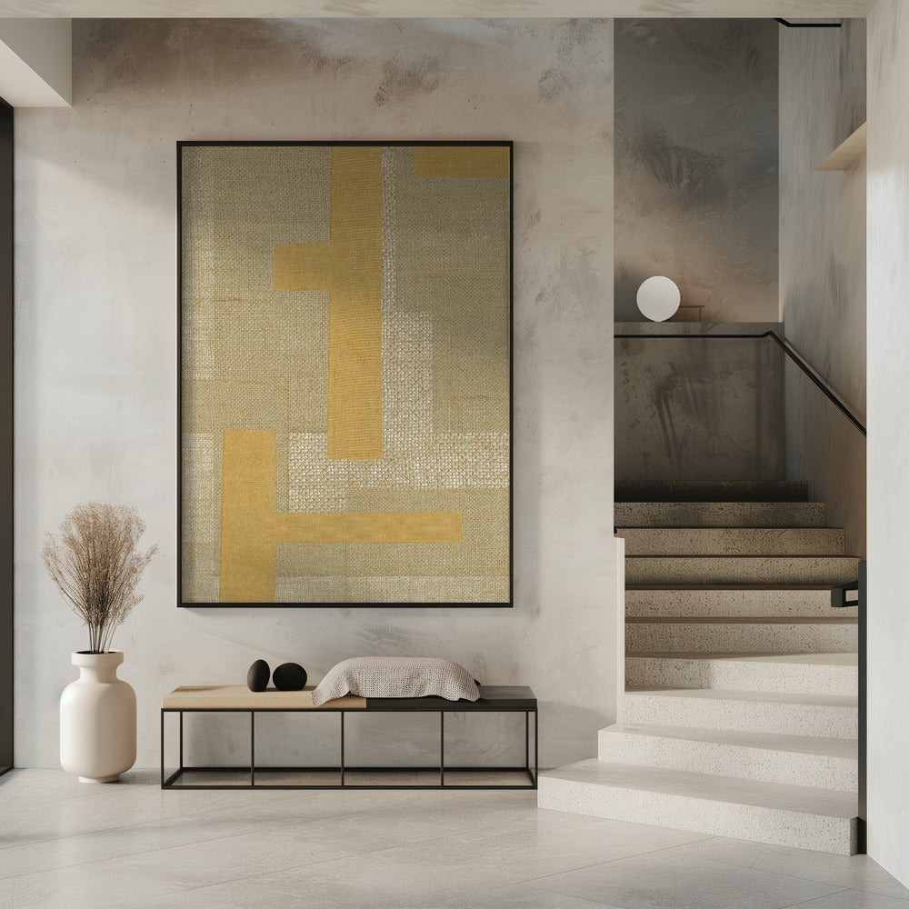 Strukturierte Harmonie | Poster