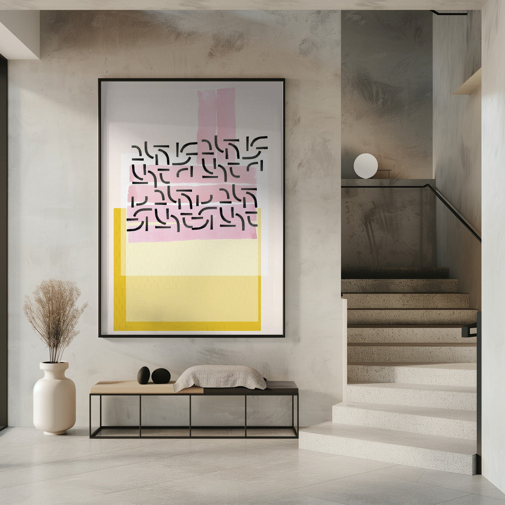Pastellmuster-Collage 1 | Poster
