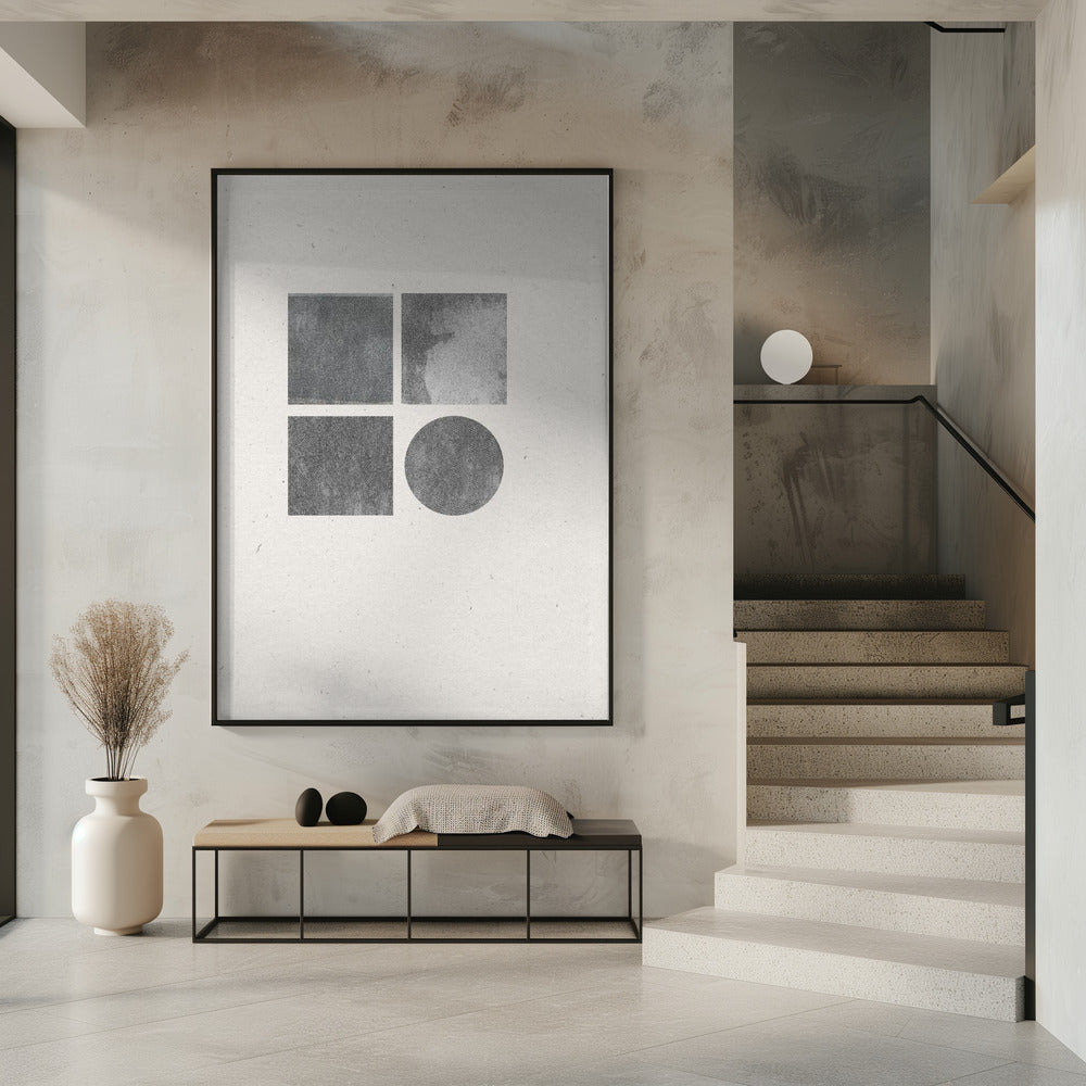 Abstrakte Geometrie | Poster