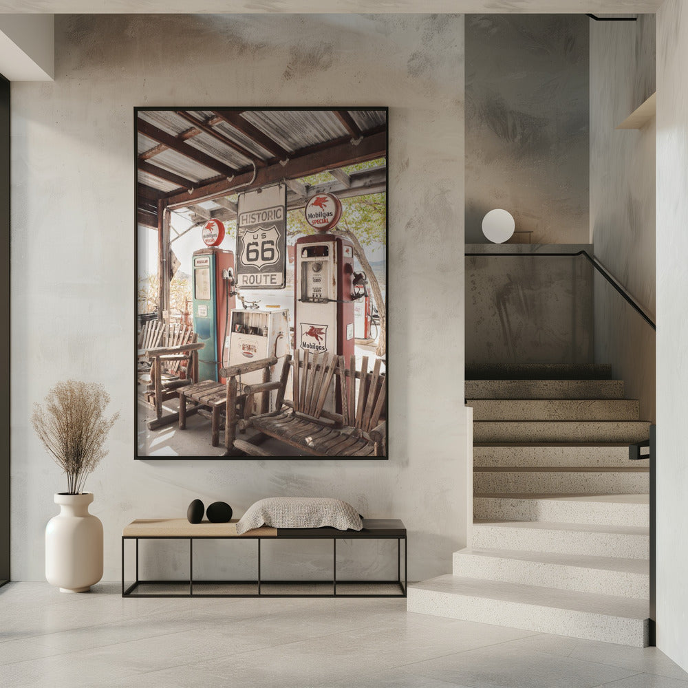 Route 66 Gas Station | Poster