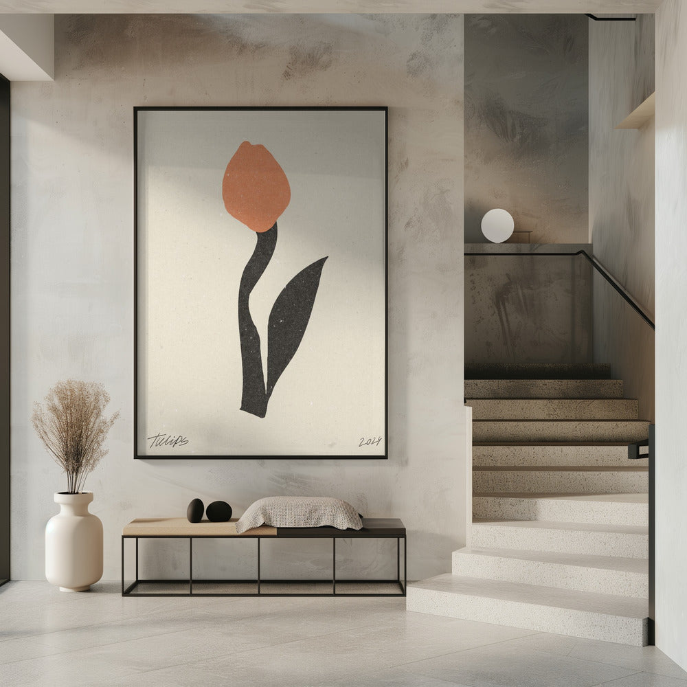 Moderne Blume 01 | Poster
