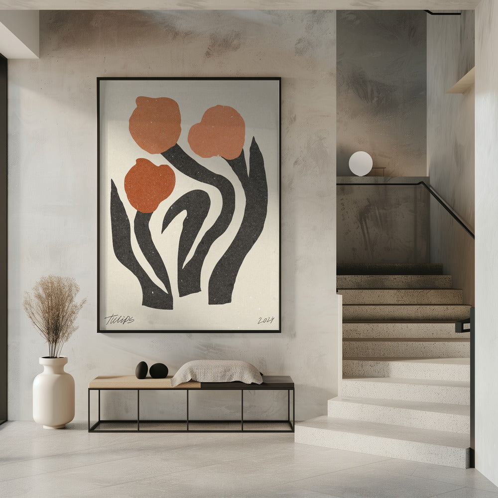 Moderne Blume 02 | Poster