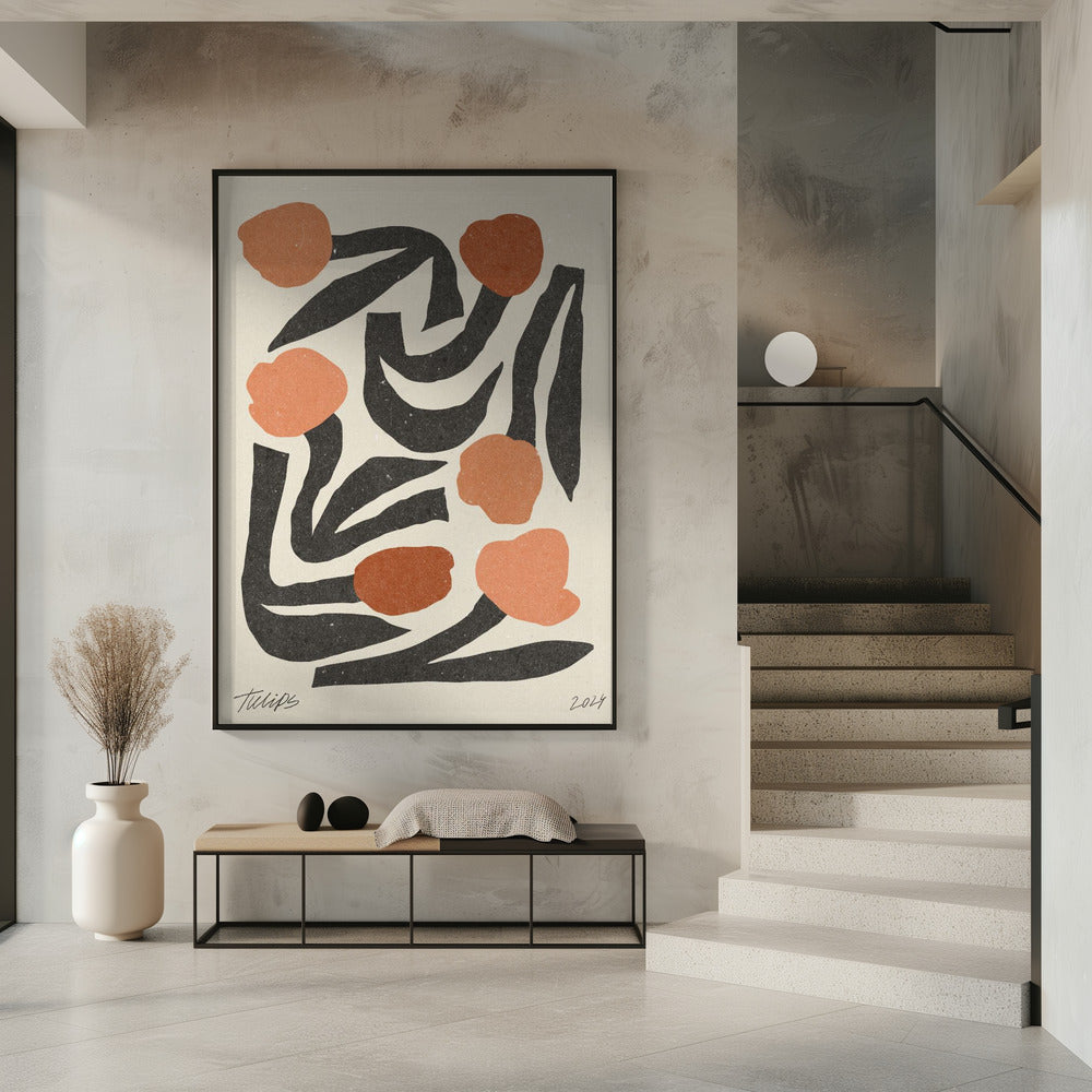 Moderne Blume 03 | Poster