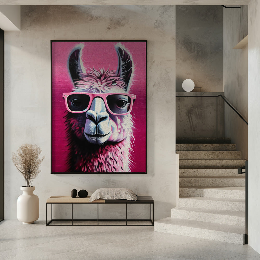 Pink Lama | Poster