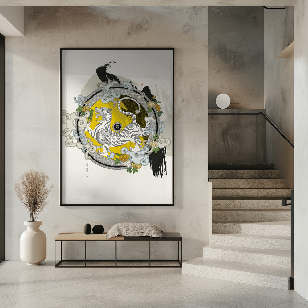 Weißer Tiger des Westens | Poster
