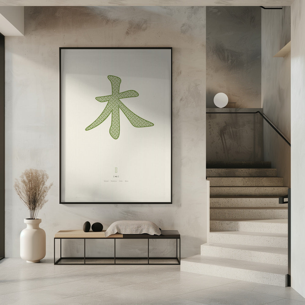 Holz | 木 | Mu | Poster