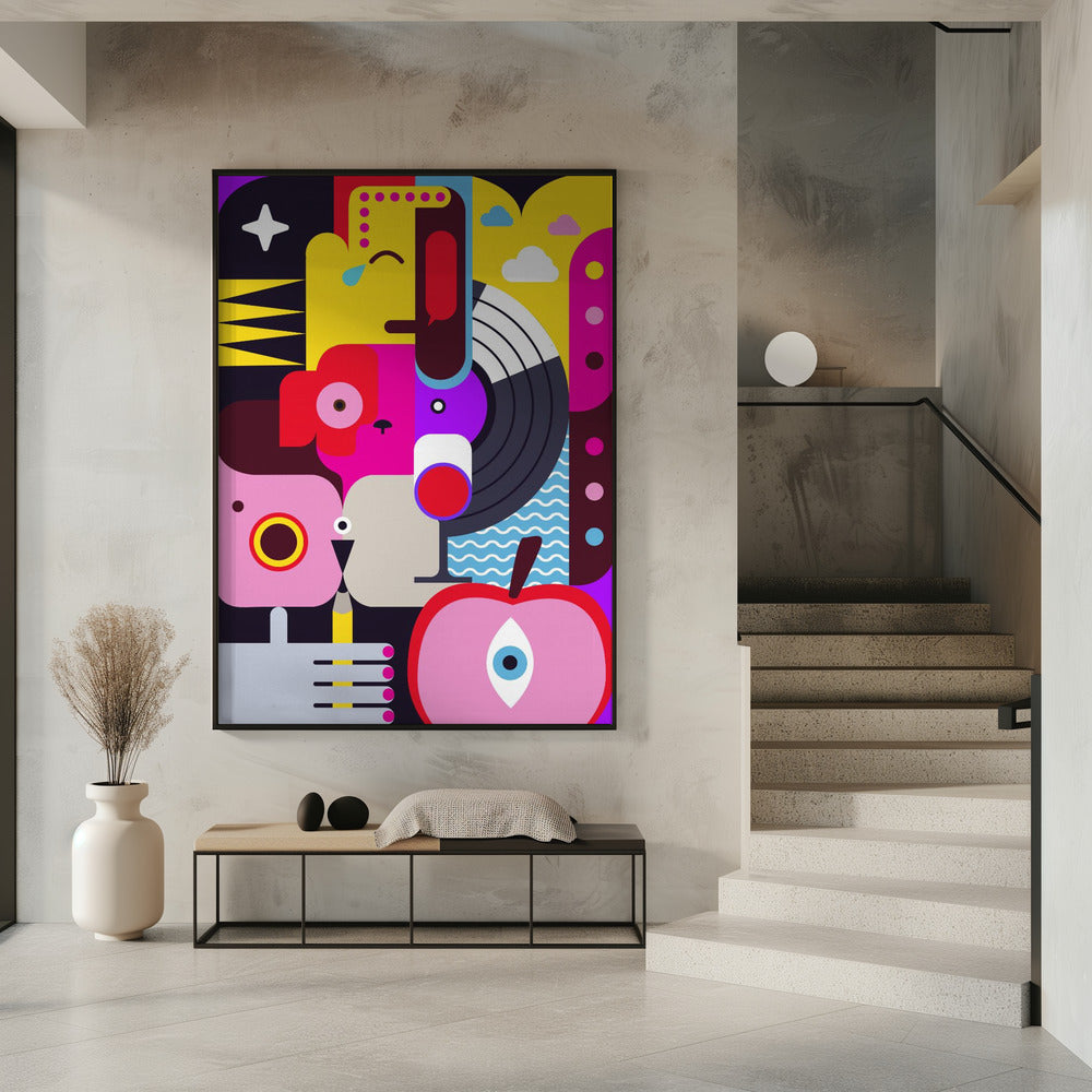 Pop Art Leben | Poster