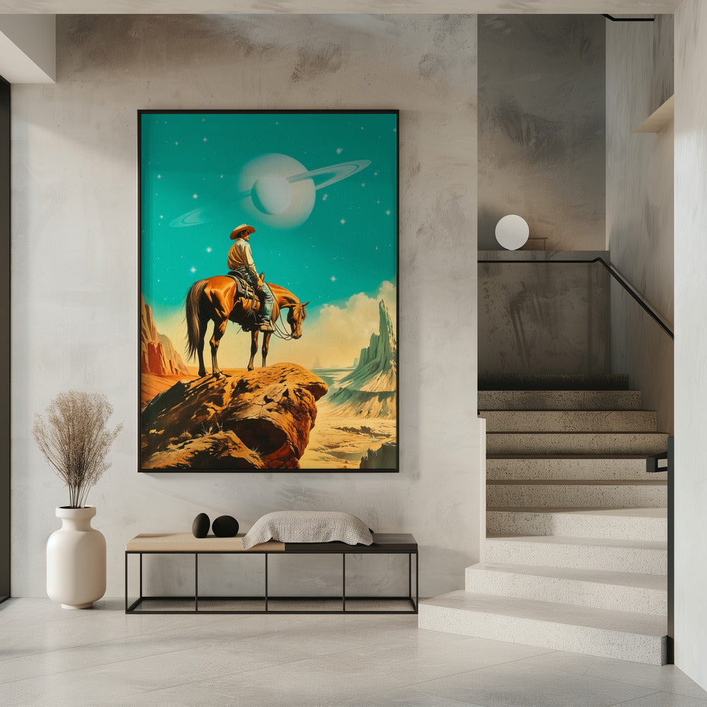 Ein westlicher Astronaut | Poster