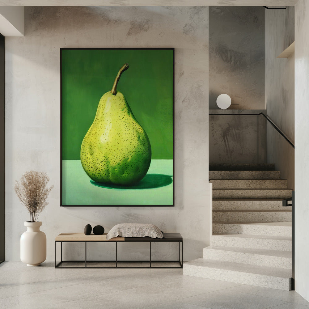 Green Pear | Poster