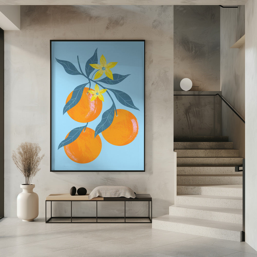 Orangenzweig | Poster