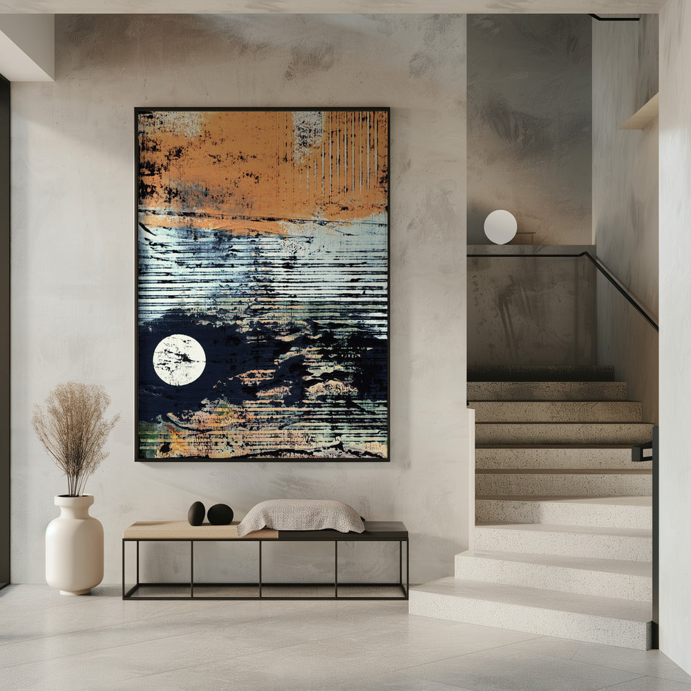 Monddunst-Reflexion | Poster