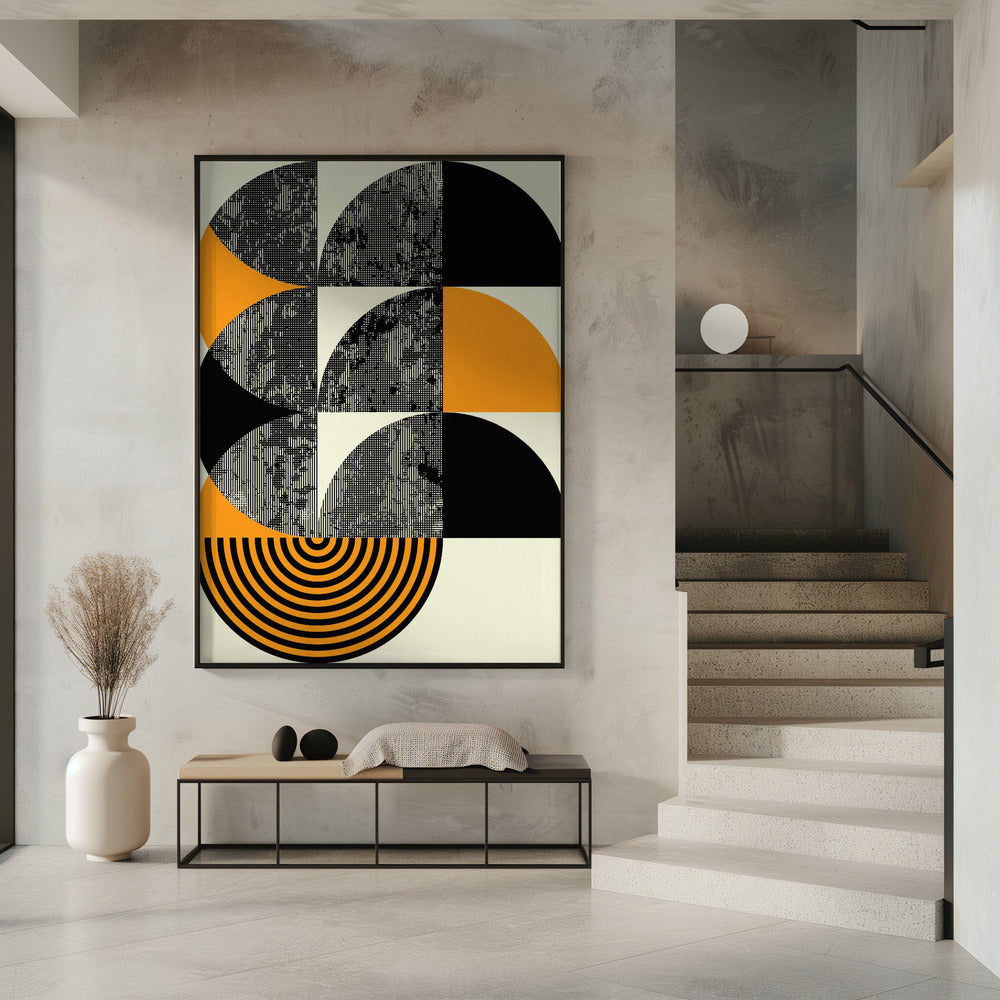 Geometrische Abstraktion Dynamisch | Poster