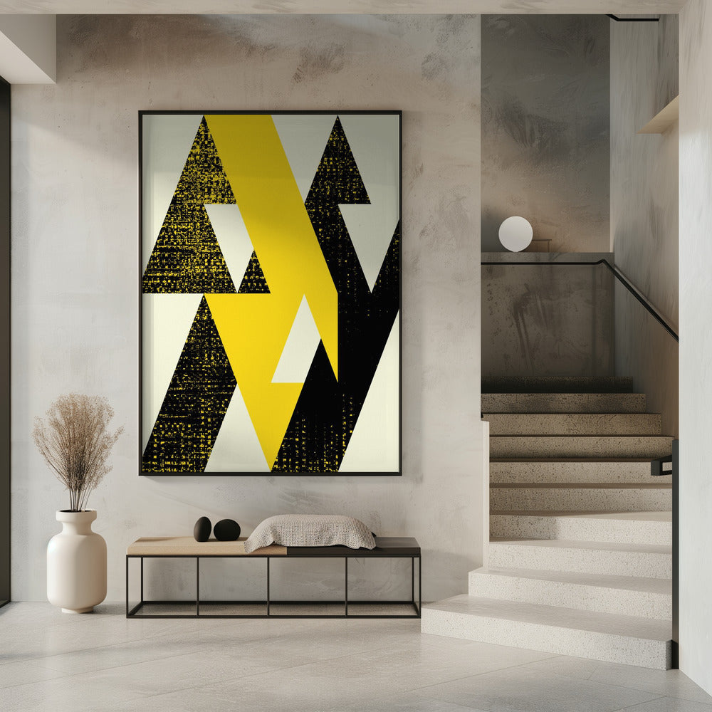 Abstrakte geometrische Formen | Poster