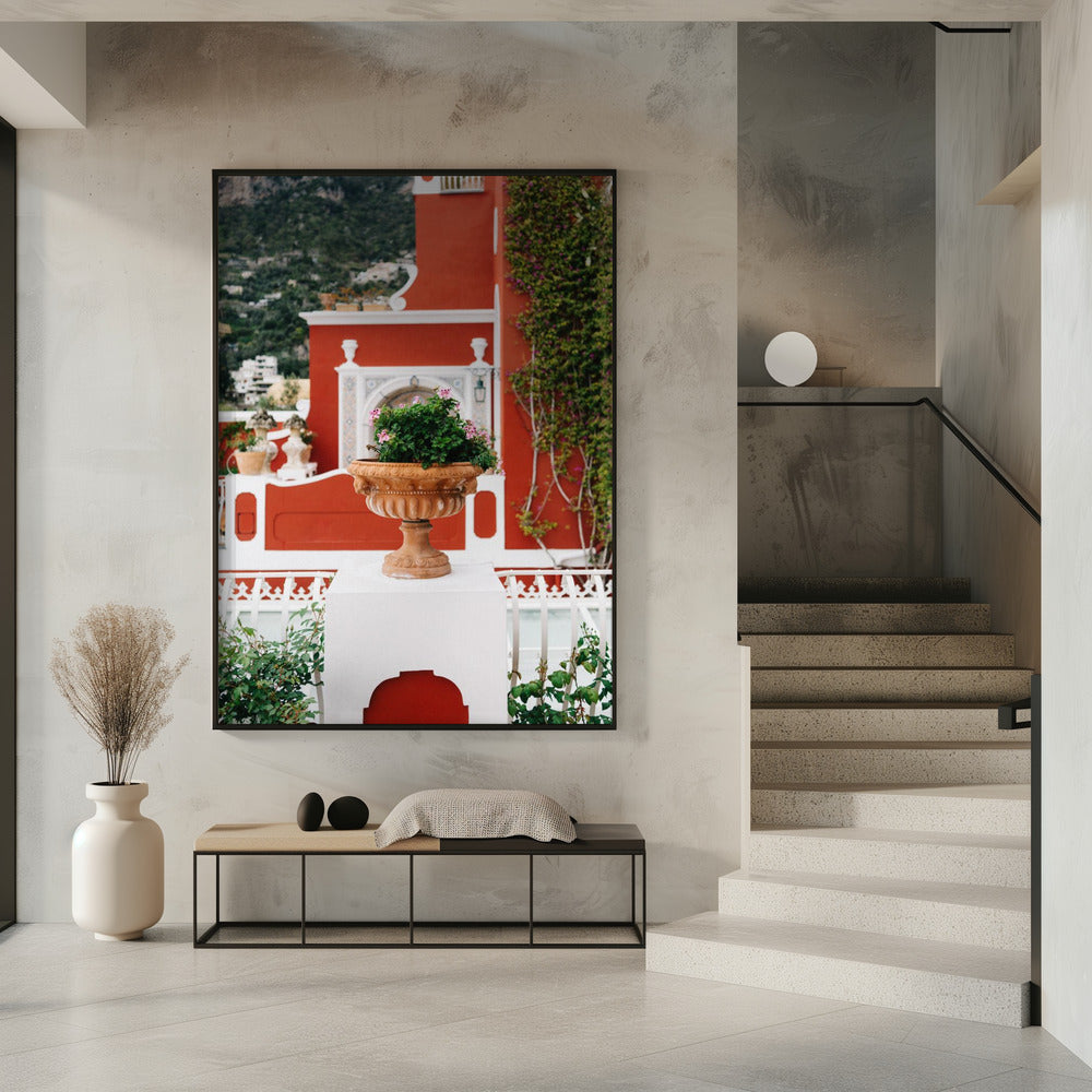 Regnerisches Positano IV | Poster