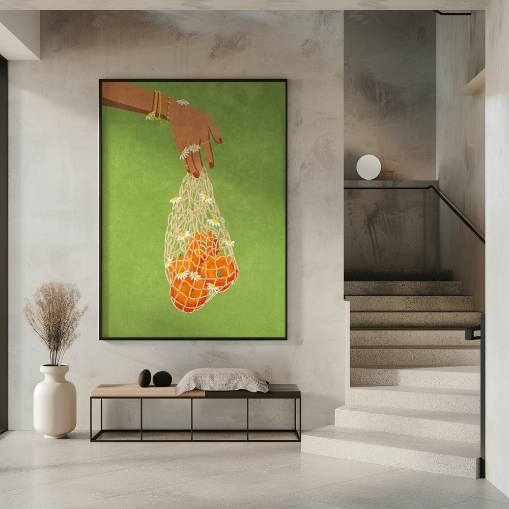 Frische Orangen | Poster