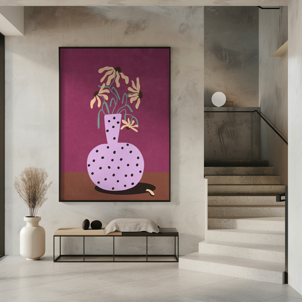 Blumen in der Vase | Poster