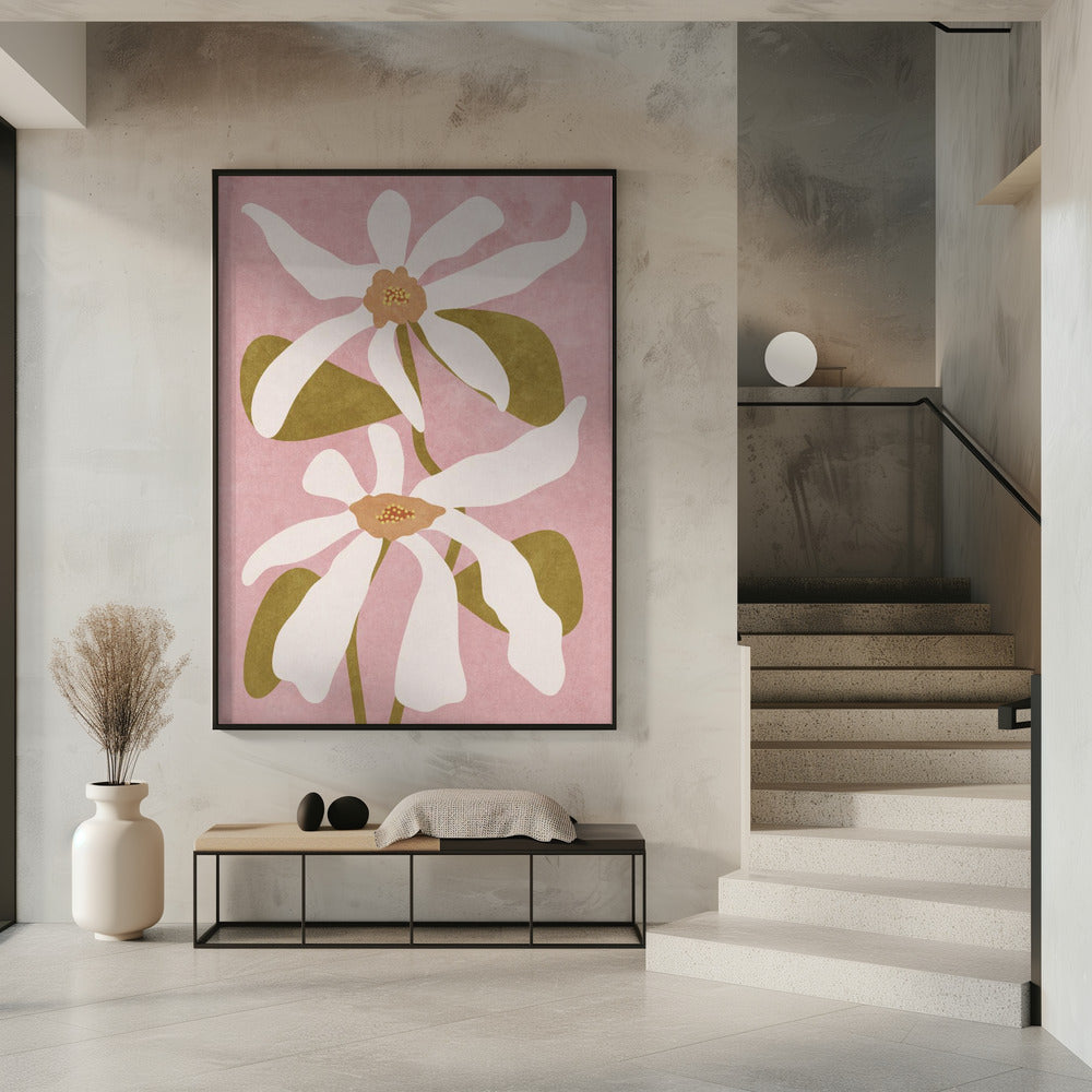 Abstrakte Blumen I | Poster