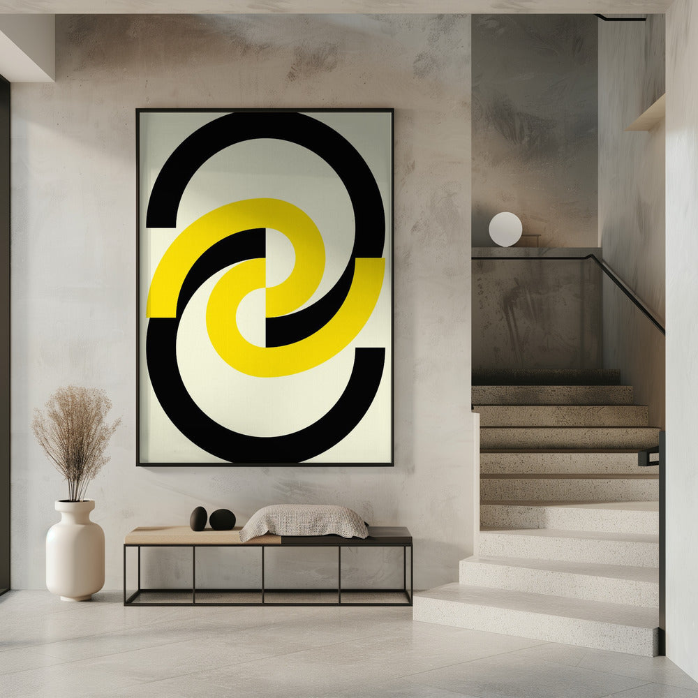 Ineinander verschlungene Kreise | Poster