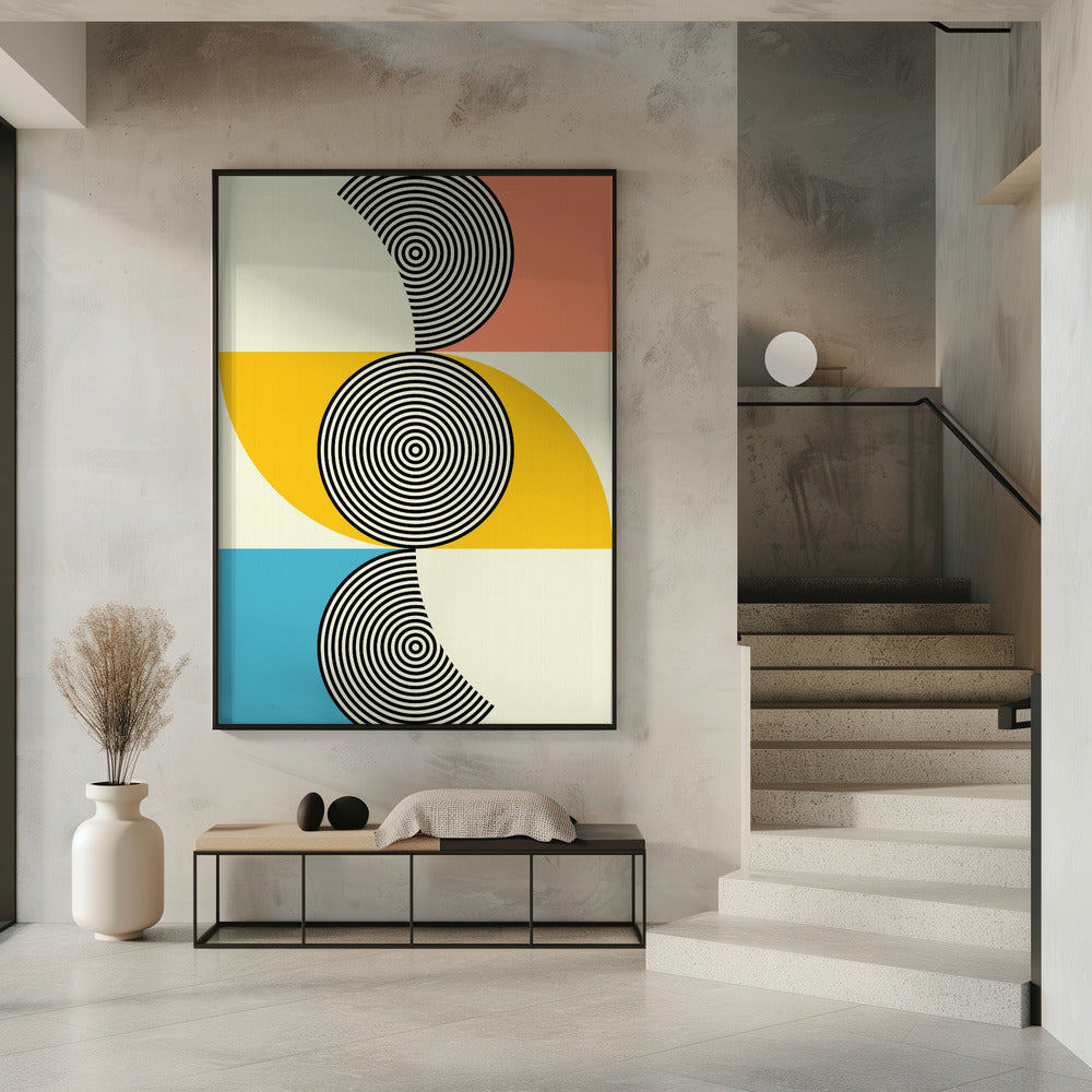 Kreise in Harmonie | Poster