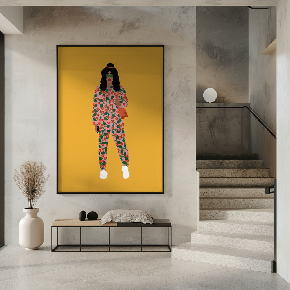 Fashion Week Mädchen | Poster