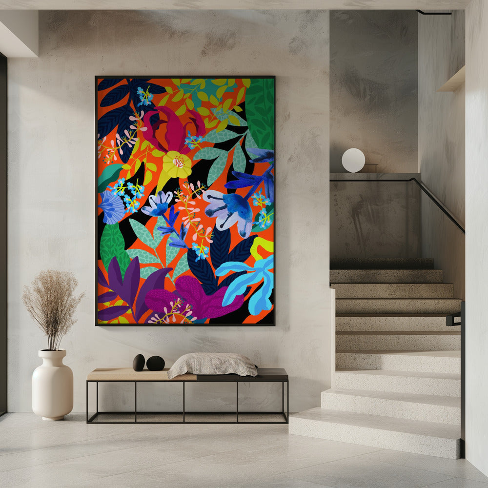 9933x14043 Din 131 Abstract Floral | Poster