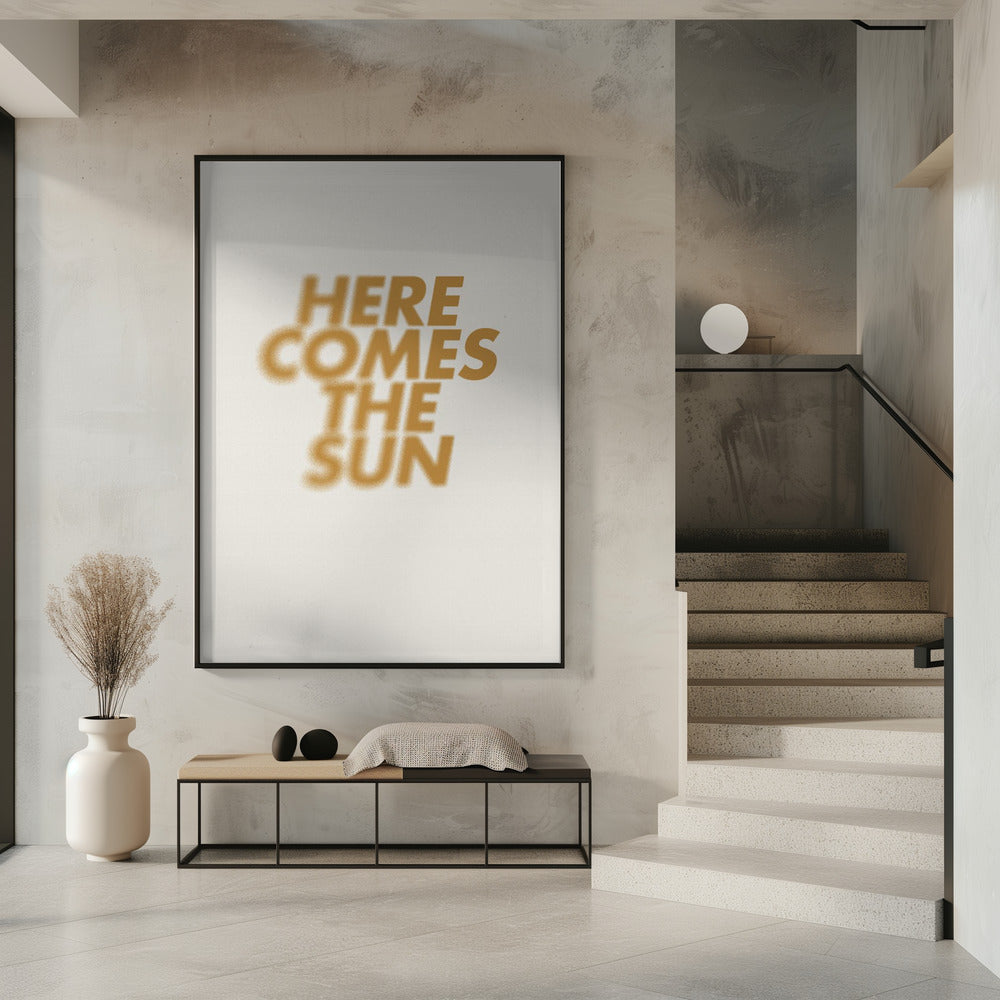 Sunlit Arrival | Poster