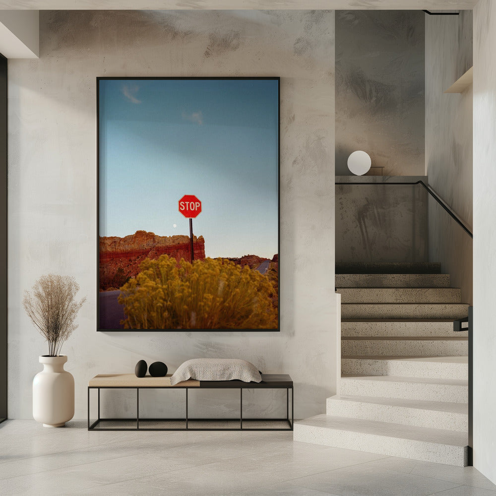 Abiquiu Sunset | Poster