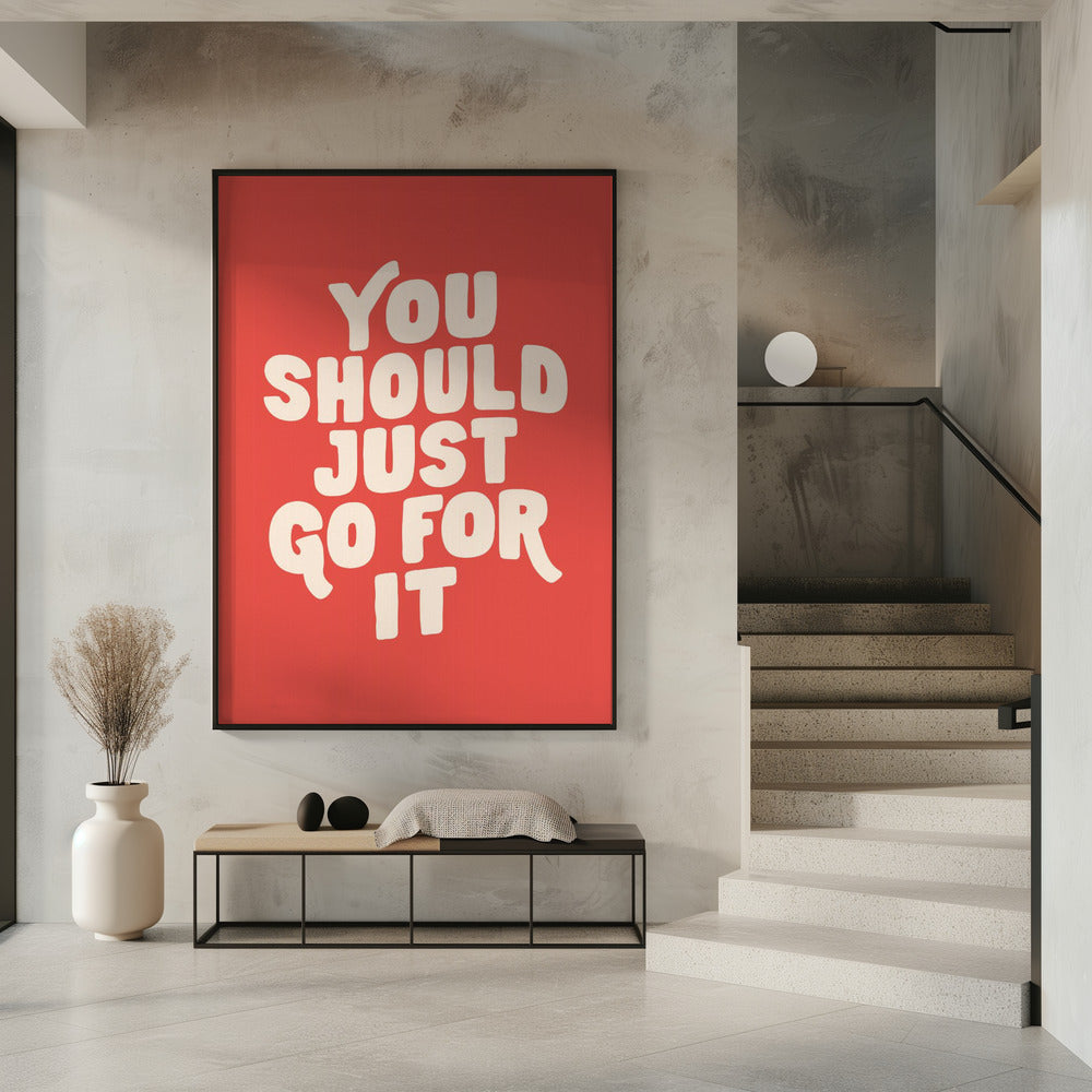 Du solltest es einfach versuchen Ed5248 | Poster