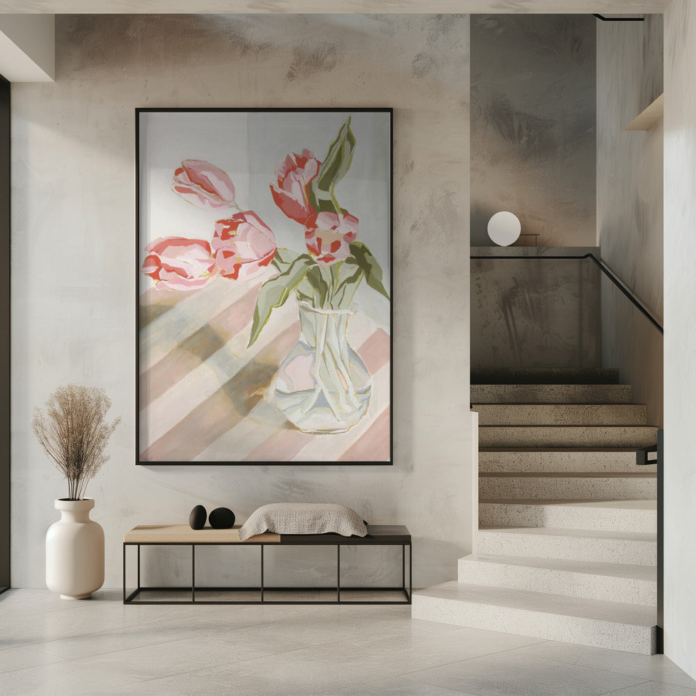 Tulpen in einer Vase | Poster